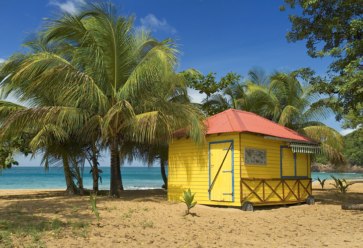 Beach shack Guadeloupe