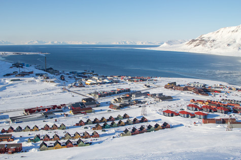 Norway Svalbard Longyearbyen (world's most northerly settlement)