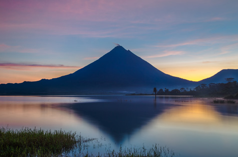 Arenal Volcano Sunrise