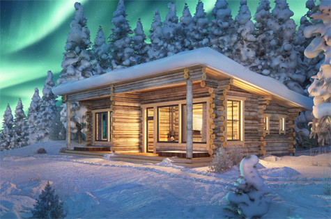 Finland - Wilderness Hotel Nangu Cabin