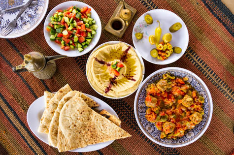 Traditional food Jordan