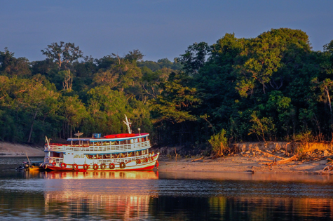 Manaus Amazon river boat
