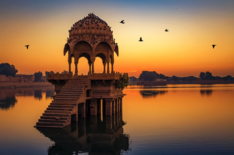 Gadi Sagar lake, Jaipur,