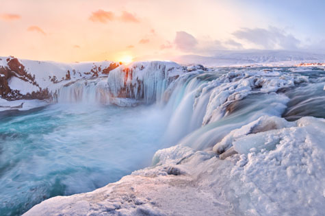 gooafoss waterfall