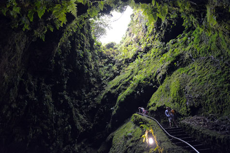 Algar do Carvao Terceira Island