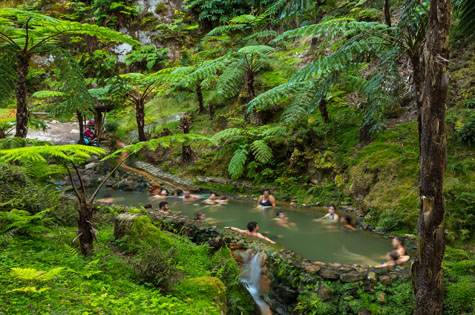 Caldeira Velha, Natural Spa, Sao Miguel