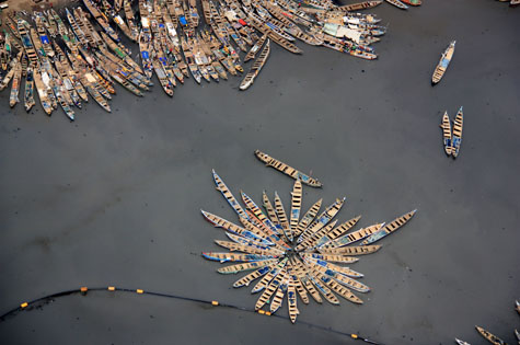 Accra fishing boats