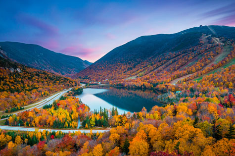 Franconia Notch State Park, White Mountains