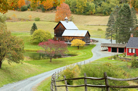 New England farm