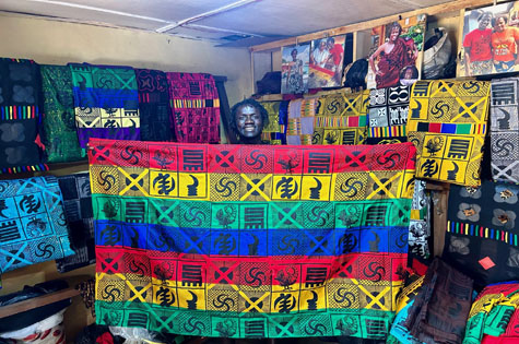 adinkra cloth workshop Ntonsu