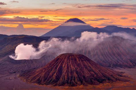 Mount Bromo at dawn