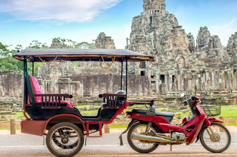 Cambodia taxi