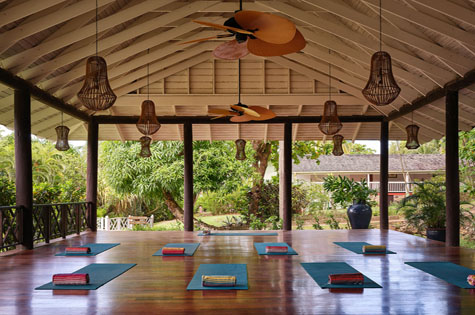 Yoga Pavilion at East Winds