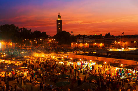 Marrakech sunset