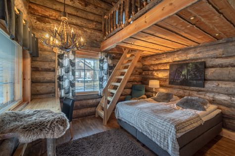 Wilderness Hotel Nellim - log cabin suite