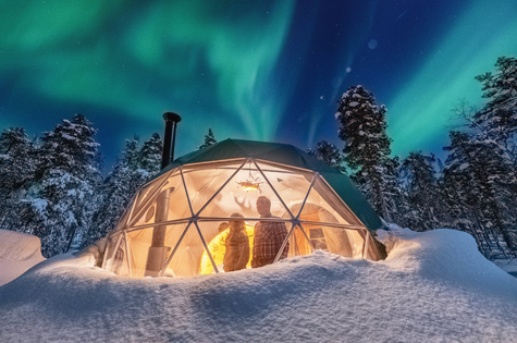 Inside an Aurora Dome at Jeris
